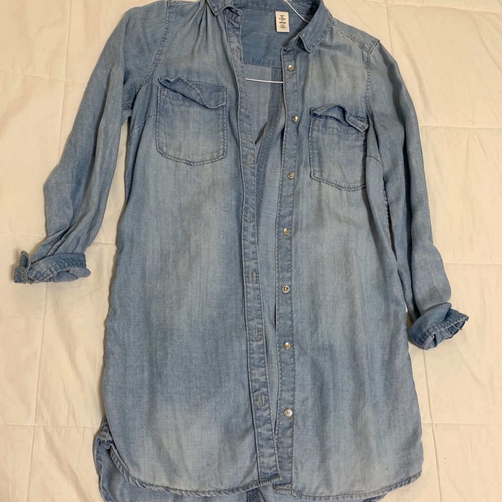 Long Button Up H&M